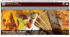 Desktop Screenshot of massaggioayurveda.it